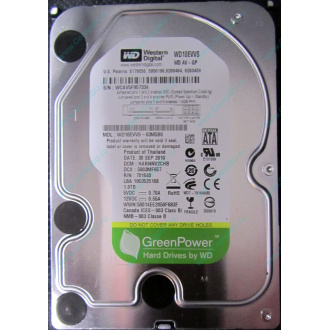 Б/У жёсткий диск 1Tb Western Digital WD10EVVS Green (WD AV-GP 1000 GB) 5400 rpm SATA (Нижний Новгород)