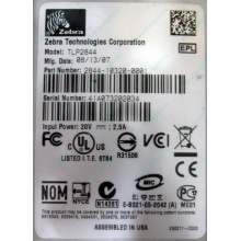 Термопринтер Zebra TLP 2844 (выломан USB разъём в Нижнем Новгороде, COM и LPT на месте; без БП!) - Нижний Новгород