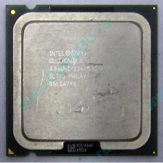 Процессор Intel Celeron D 345J (3.06GHz /256kb /533MHz) SL7TQ s.775 (Нижний Новгород)