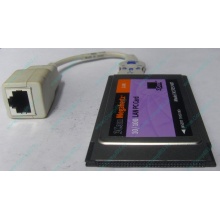 Сетевая карта для ноутбука 3COM Mehahertz 3CCFE574BT (PCMCIA) - Нижний Новгород